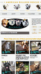 Mobile Screenshot of americanbulldogrescue.org